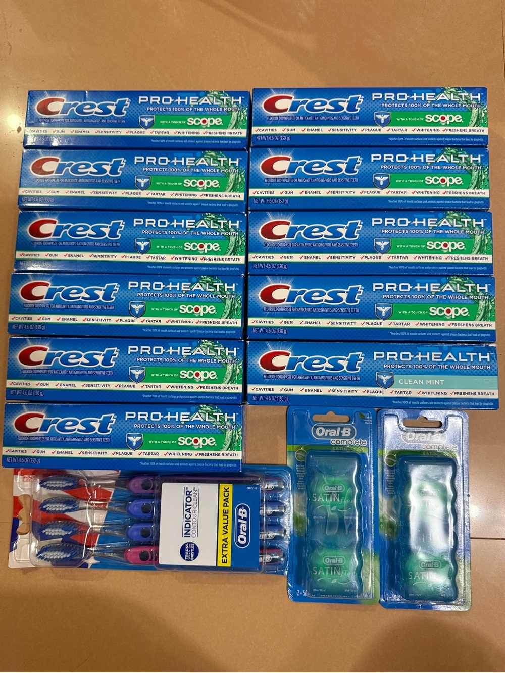 11- Crest Prohealth Toothpaste
Clean Mint, Toothpaste